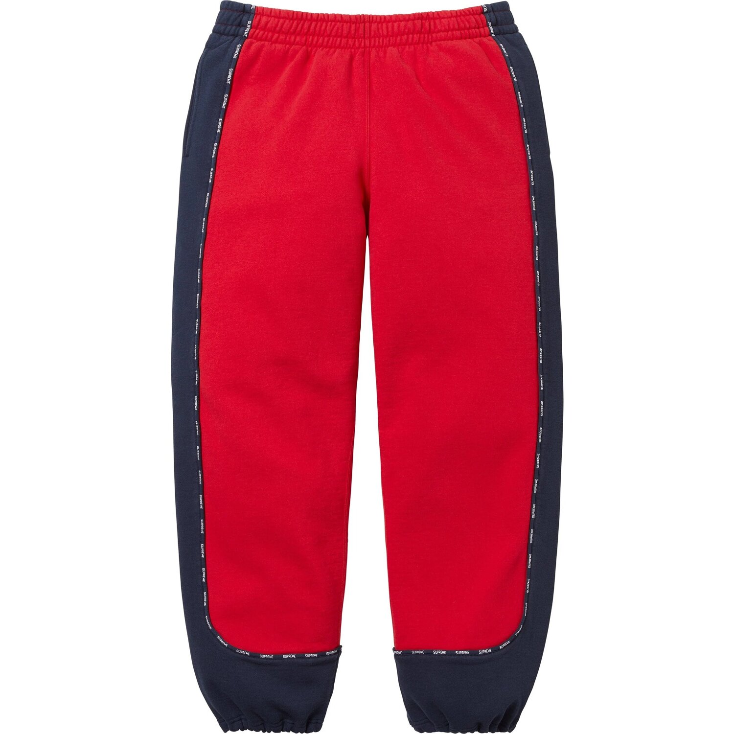 Эластичные спортивные брюки с поясом на резинке Supreme, красный
Эластичные спортивные брюки с поясом на резинке Supreme, красный
