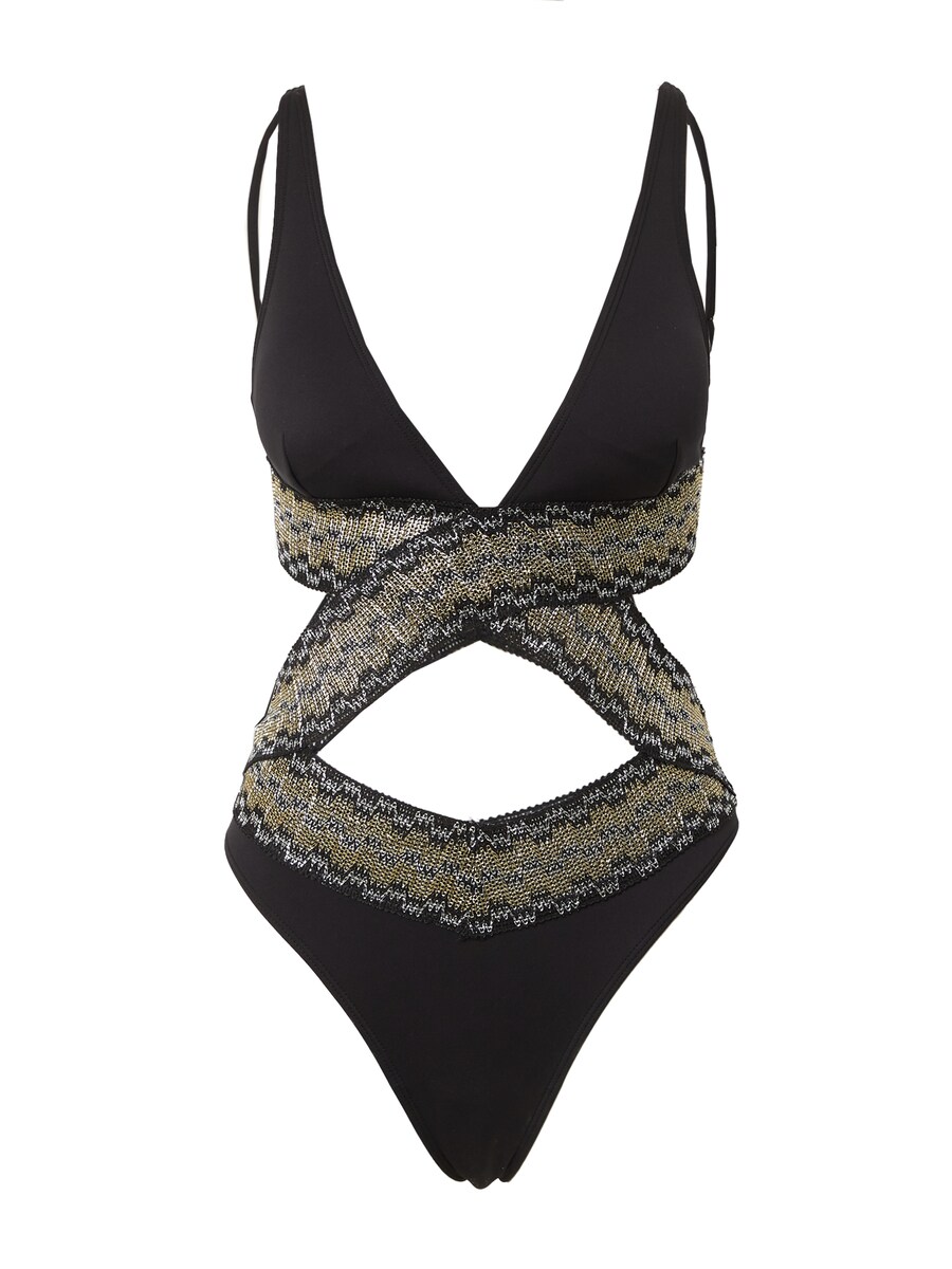 Треугольный купальник River Island, черный
Треугольный купальник River Island, черный