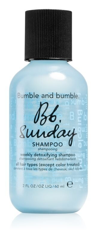 Бамбл и Бамбл Бб. Sunday Shampoo очищающий детоксицирующий шампунь 60мл Inna Marka
Бамбл и Бамбл Бб. Sunday Shampoo очищающий детоксицирующий шампунь 60мл Inna Marka