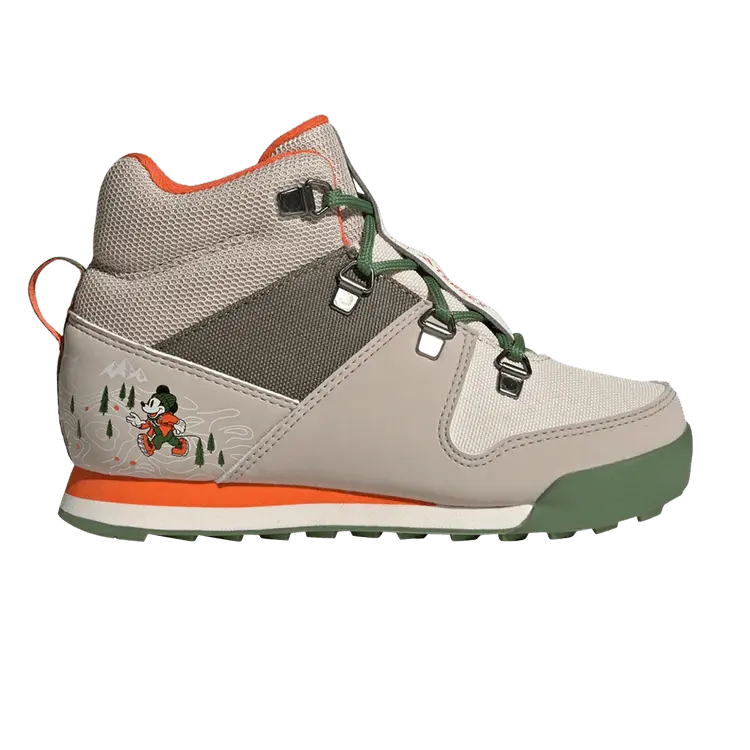 Кроссовки adidas Disney x Terrex Snowpitch Cold.Rdy K Mickey in the Outdoors, желто-коричневый 
Кроссовки adidas Disney x Terrex Snowpitch Cold.Rdy K Mickey in the Outdoors, желто-коричневый