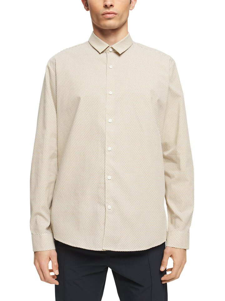Рубашка ESPRIT Slim fit, бежевый
Рубашка ESPRIT Slim fit, бежевый