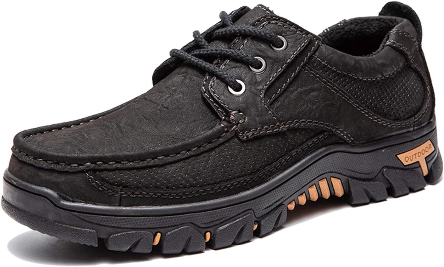 Мужские походные кроссовки GOSPT из кожи для кемпинга и походов, черный
Мужские походные кроссовки GOSPT из кожи для кемпинга и походов, черный