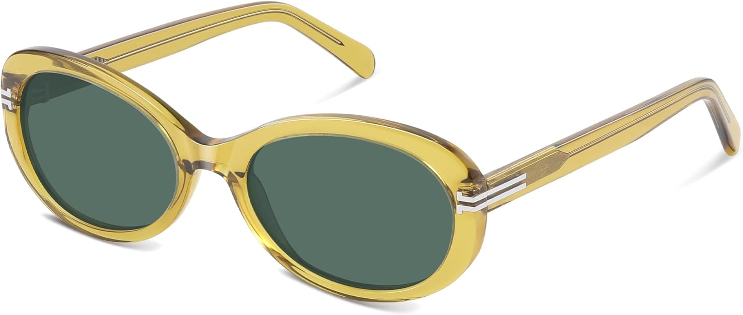 Поляризованные квадратные солнцезащитные очки для женщин, солнцезащитные очки из ацетата с защитой от УФ-излучения UV400, модные солнцезащитные очки Foliful, A04-crystal Brown/Green Lens
Поляризованные квадратные солнцезащитные очки для женщин, солнцезащитные очки из ацетата с защитой от УФ-излучения UV400, модные солнцезащитные очки Foliful, A04-crystal Brown/Green Lens