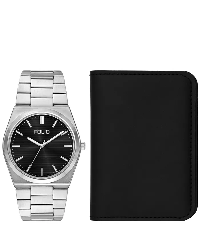 Мужские кварцевые часы Silver Alloy с тремя стрелками, 42mm Folio
Мужские кварцевые часы Silver Alloy с тремя стрелками, 42mm Folio