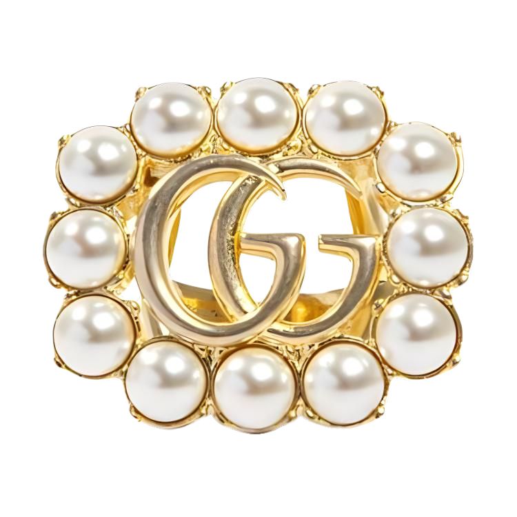 GUCCI Кольца Metal, Glass Pearl для женщин, цвет Gold
GUCCI Кольца Metal, Glass Pearl для женщин, цвет Gold