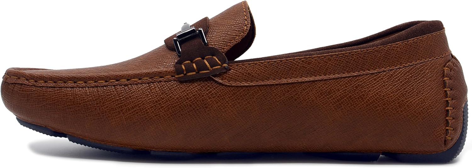 Мужские лоферы с пряжкой и битом AKADEMIKS с амортизирующей стелькой из памяти формы, Tan
Мужские лоферы с пряжкой и битом AKADEMIKS с амортизирующей стелькой из памяти формы, Tan