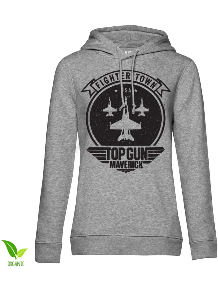 Толстовка серого цвета TOP GUN
Толстовка серого цвета TOP GUN