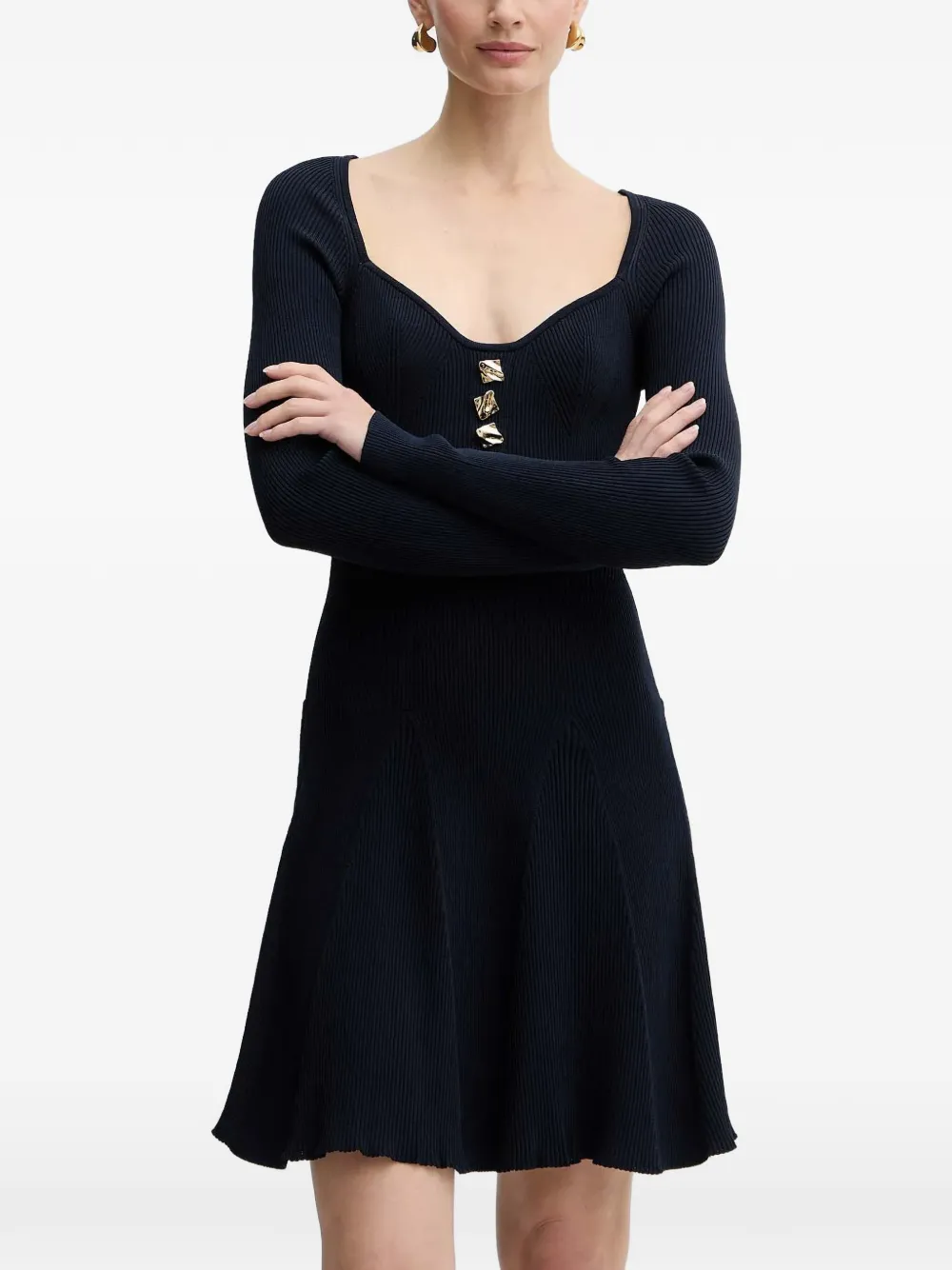 Мини-платье с вырезом «сердечко» Fracomina, синий
Мини-платье с вырезом «сердечко» Fracomina, синий