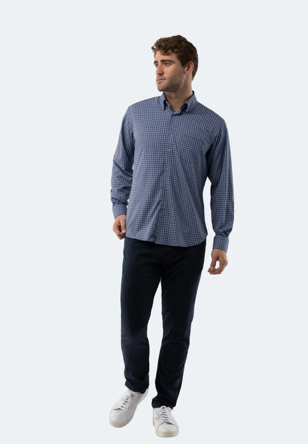 Рубашка в голубую клетку и клеточку American Heritage
Рубашка в голубую клетку и клеточку American Heritage