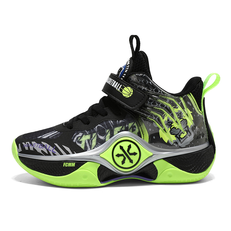 Детская обувь для подростков FCMM, черный/зеленый
Детская обувь для подростков FCMM, черный/зеленый