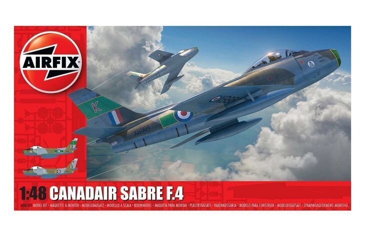 Истребитель Canadair Sabre F.4 Airfix
Истребитель Canadair Sabre F.4 Airfix