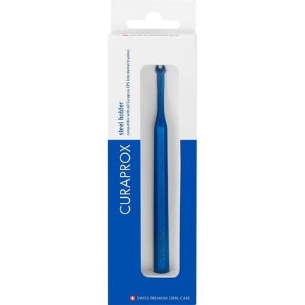 Межзубный держатель Uhs 475 стальной синий, Curaprox
Межзубный держатель Uhs 475 стальной синий, Curaprox