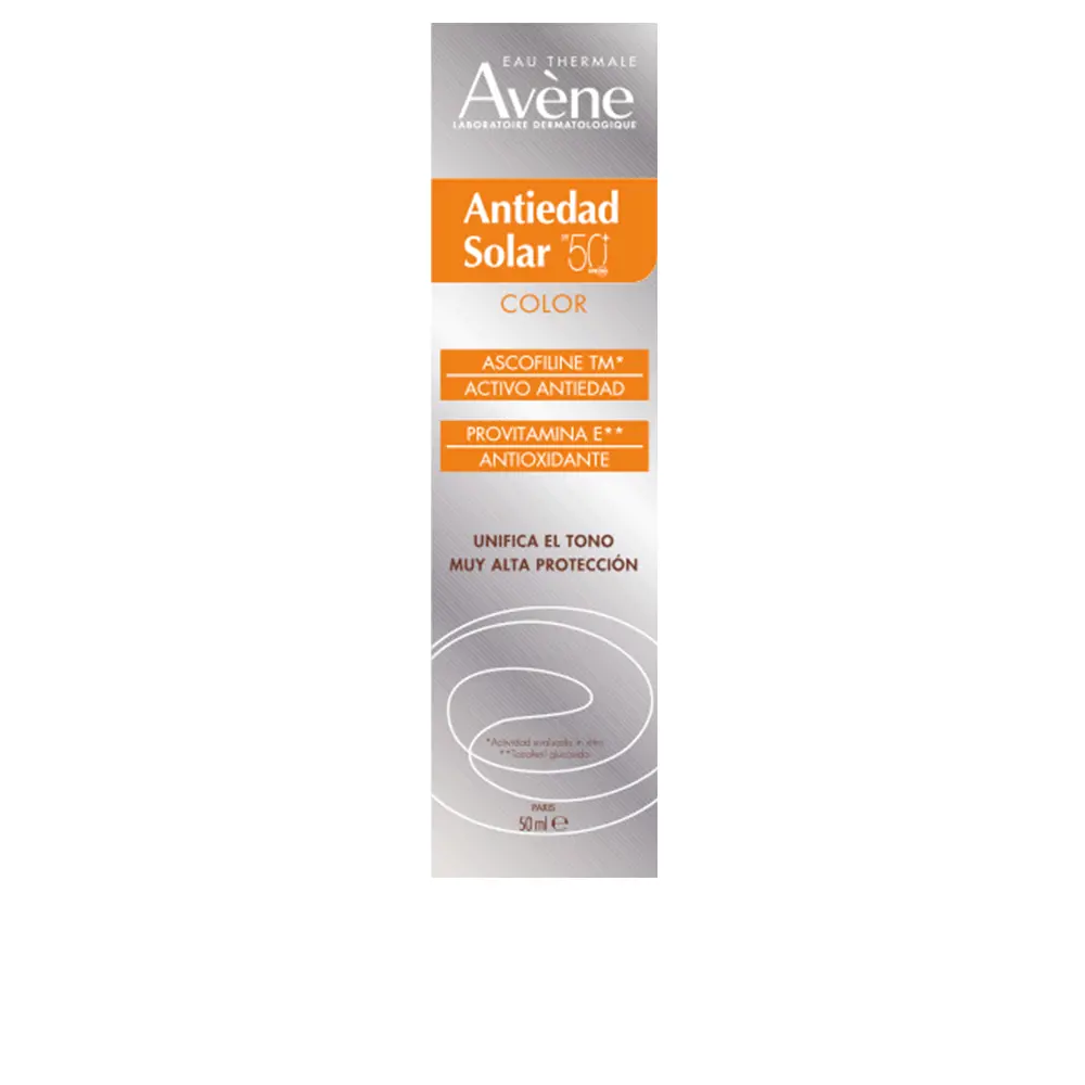 Солнцезащитный крем Solar Antiedad Con Color Spf50+ Avène, 50 мл
Солнцезащитный крем Solar Antiedad Con Color Spf50+ Avène, 50 мл