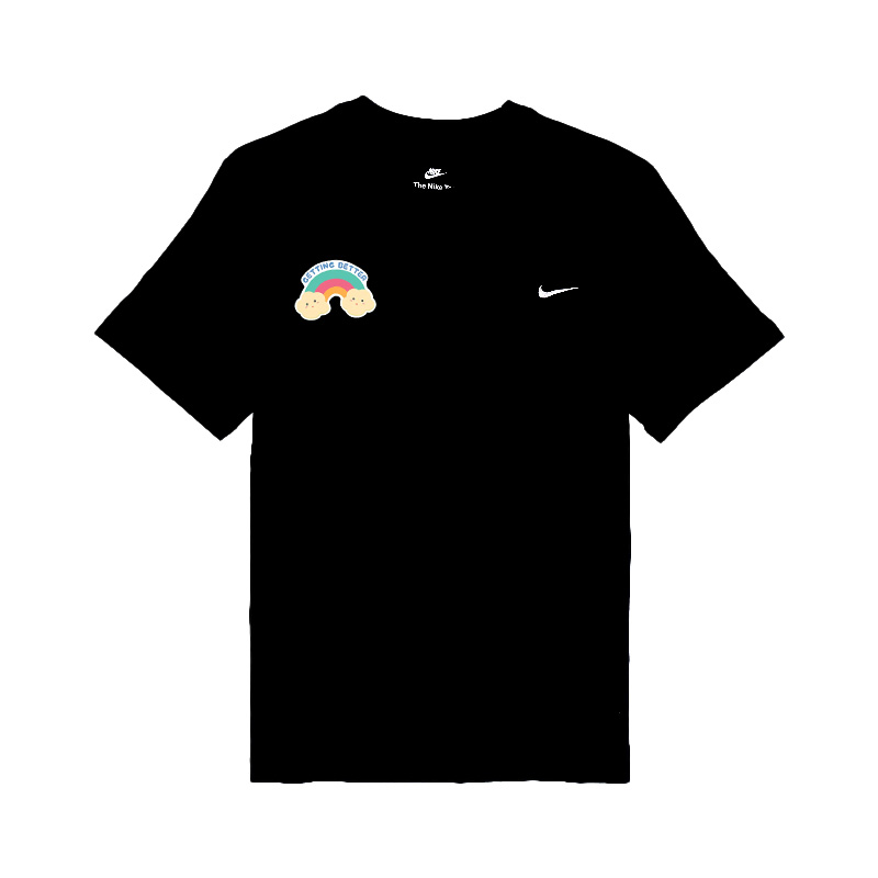 Nike Спортивная футболка унисекс черная
Nike Спортивная футболка унисекс черная