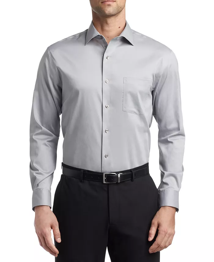 Мужская классическая рубашка Ultraflex Regular Fit Van Heusen, серый
Мужская классическая рубашка Ultraflex Regular Fit Van Heusen, серый