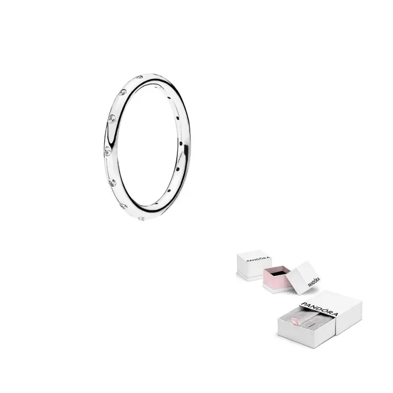Pandora Кольцо из стерлингового серебра 925 пробы с цирконием для женщин, серебряное
Pandora Кольцо из стерлингового серебра 925 пробы с цирконием для женщин, серебряное