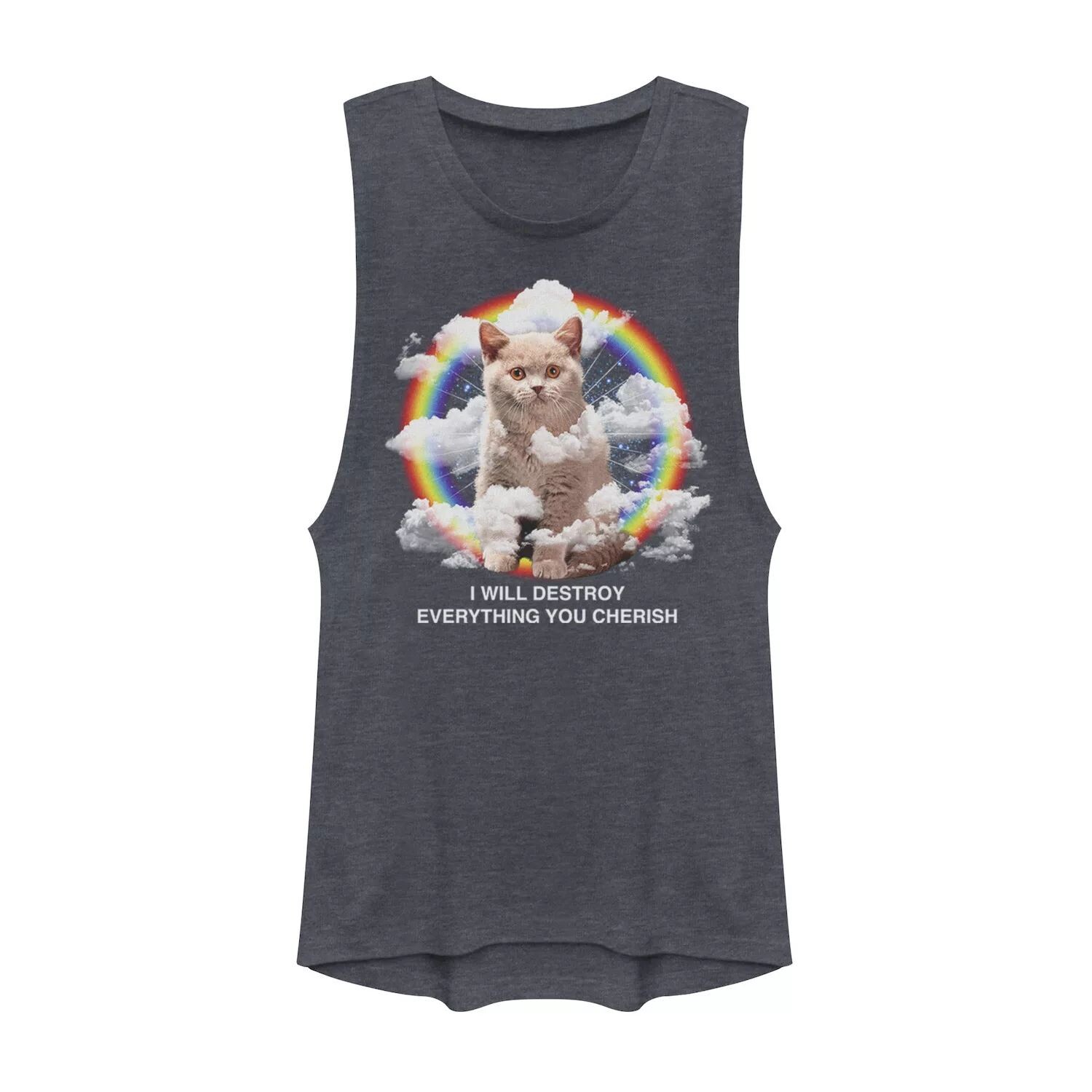 Радужный облачный кот юниоров уничтожит все. Мышечный танк
Радужный облачный кот юниоров уничтожит все. Мышечный танк