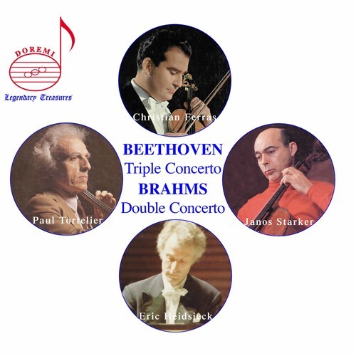 CD диск Beethoven / Brahms / Ferras / Tortelier / Starker: Triple & Double Concertos
CD диск Beethoven / Brahms / Ferras / Tortelier / Starker: Triple & Double Concertos