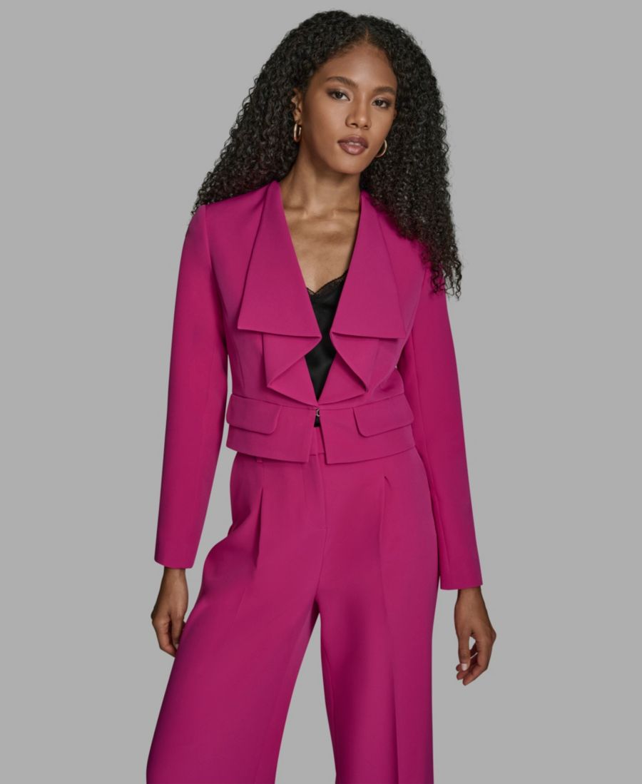 Женская укороченная куртка с длинными рукавами и воротником-рюшами BCBG, Sorbet Fuschia
Женская укороченная куртка с длинными рукавами и воротником-рюшами BCBG, Sorbet Fuschia