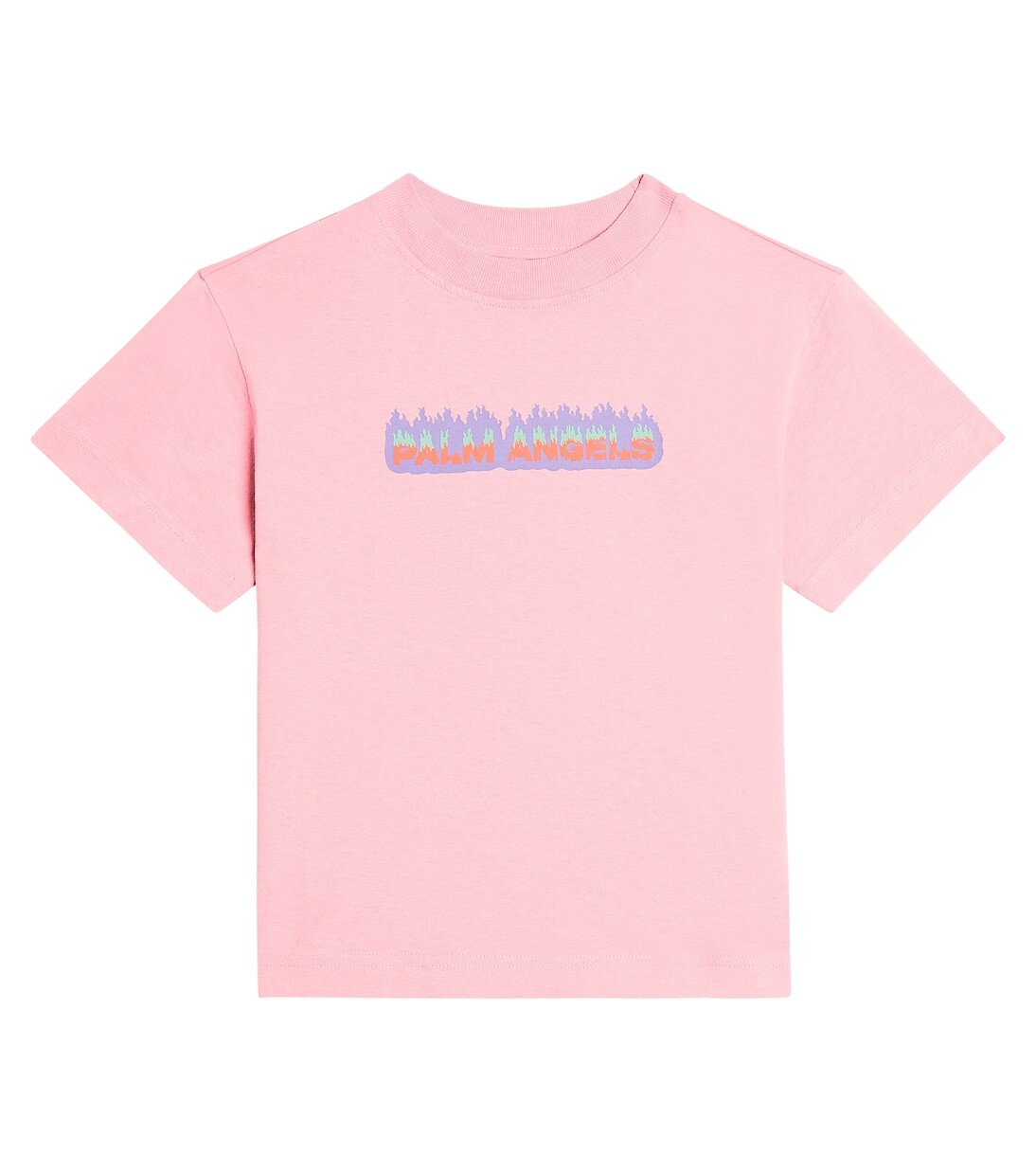 Футболка flames из хлопкового джерси Palm Angels Kids, розовый
Футболка flames из хлопкового джерси Palm Angels Kids, розовый