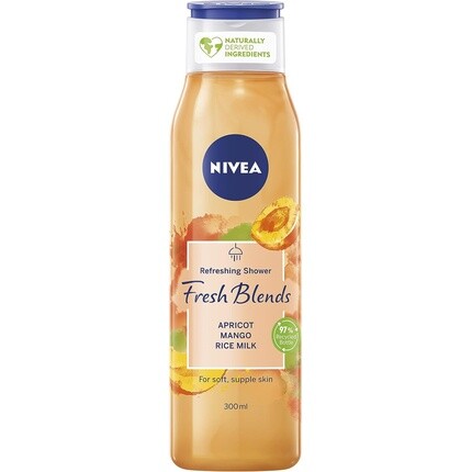 Гель для душа Fresh Blends с абрикосом, манго и рисовым молоком, 300 мл, Nivea
Гель для душа Fresh Blends с абрикосом, манго и рисовым молоком, 300 мл, Nivea
