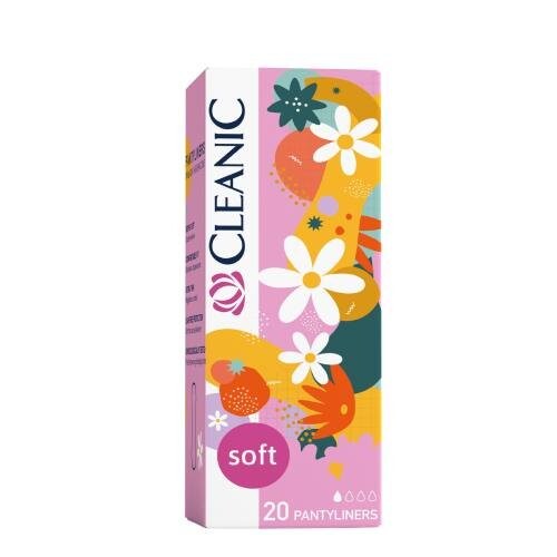 Гигиенические прокладки женские 20 шт. CLEANIC SOFT, inna
Гигиенические прокладки женские 20 шт. CLEANIC SOFT, inna