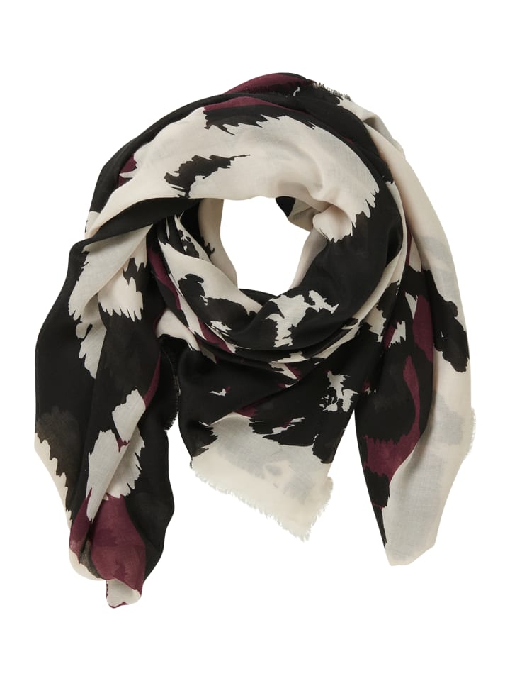 Шарф с цветочным принтом кремового/темно-красного цвета Betty Barclay
Шарф с цветочным принтом кремового/темно-красного цвета Betty Barclay