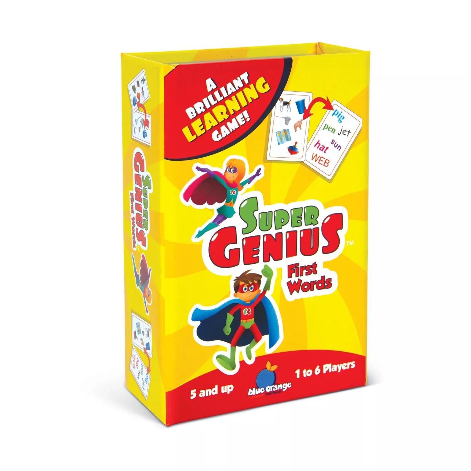 Игра Super Genius First Words от Blue Orange Games Blue Orange Games
Игра Super Genius First Words от Blue Orange Games Blue Orange Games