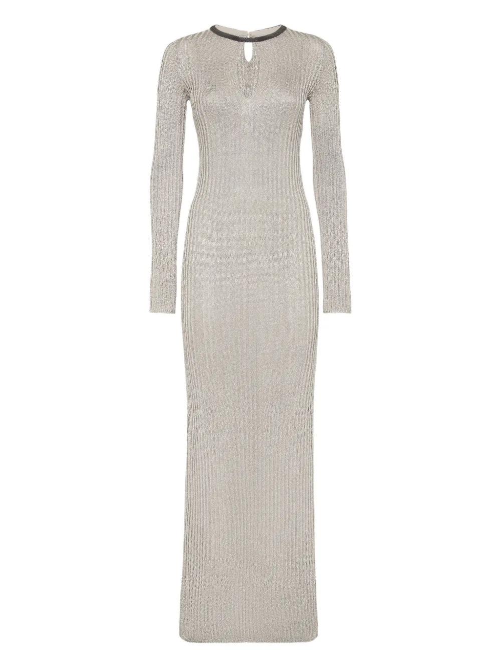 Платье макси в рубчик Brunello Cucinelli, нейтральный
Платье макси в рубчик Brunello Cucinelli, нейтральный