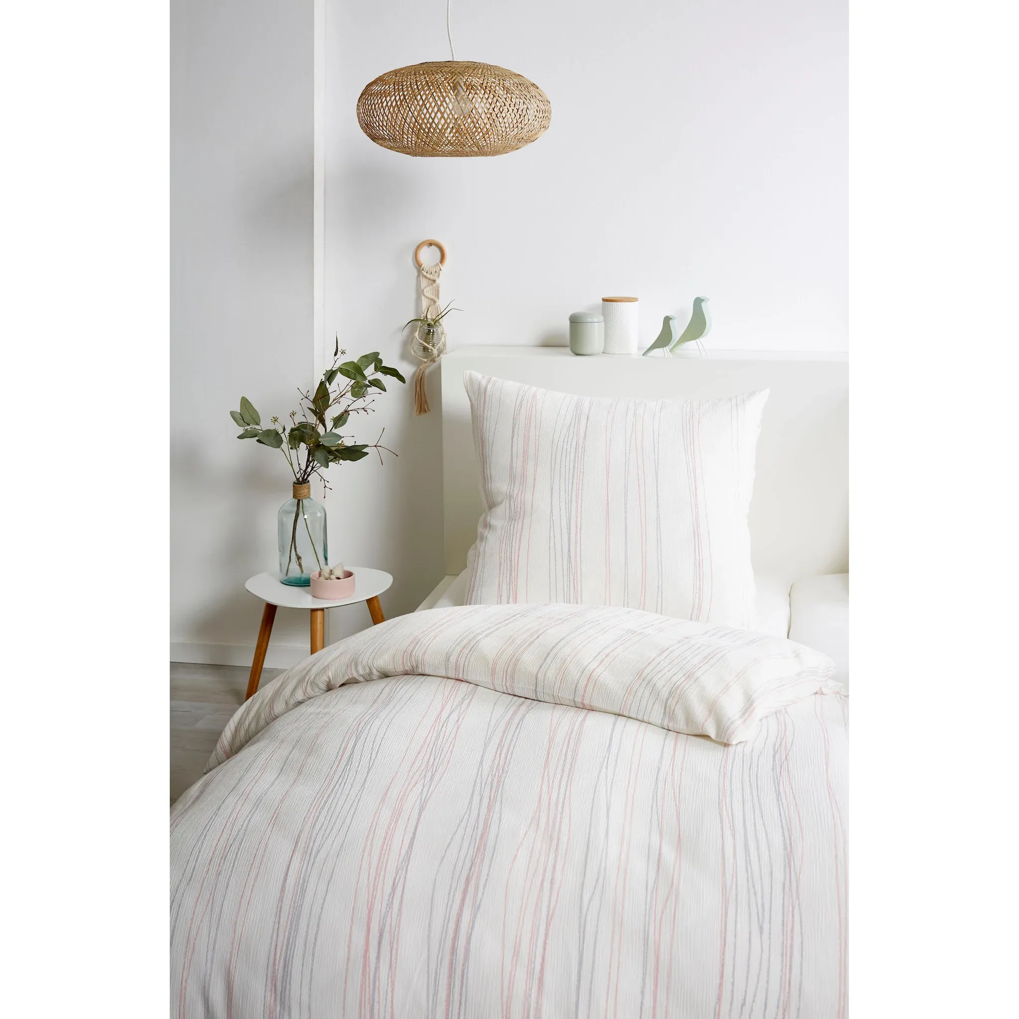 Постельное белье Primera «Organic Crepe Stripes» с мелким узором в полоску, цвет natur/grau/rosa
Постельное белье Primera «Organic Crepe Stripes» с мелким узором в полоску, цвет natur/grau/rosa