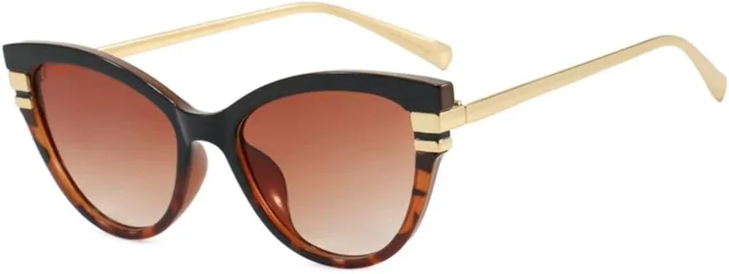 Солнцезащитные очки для мужчин и женщин - защита UV400 - градиентная оправа "кошачий глаз" для занятий спортом на открытом воздухе и вождения DSVIGF, Black Tufu Brown
Солнцезащитные очки для мужчин и женщин - защита UV400 - градиентная оправа "кошачий глаз" для занятий спортом на открытом воздухе и вождения DSVIGF, Black Tufu Brown