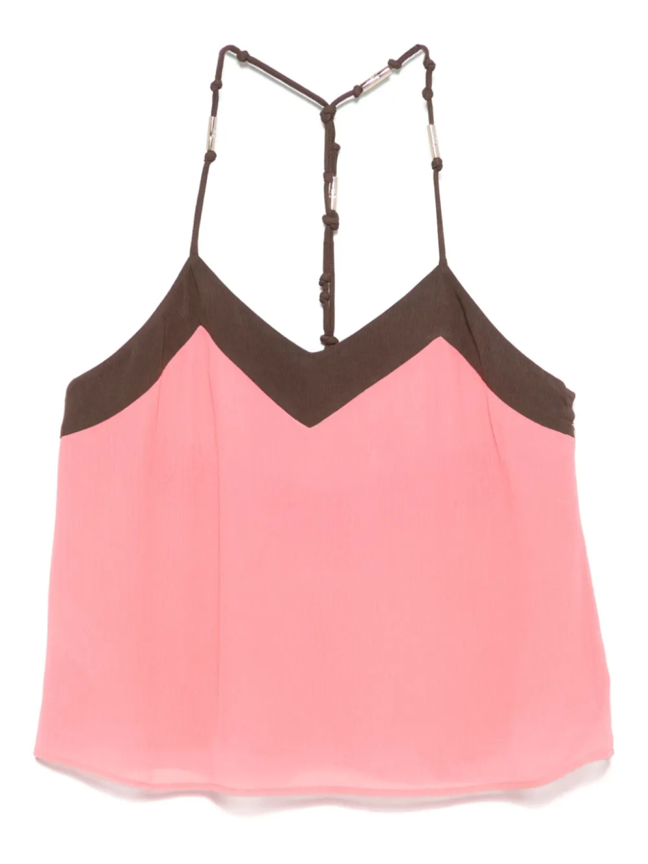 Топ с V-образным вырезом Patrizia Pepe, розовый
Топ с V-образным вырезом Patrizia Pepe, розовый