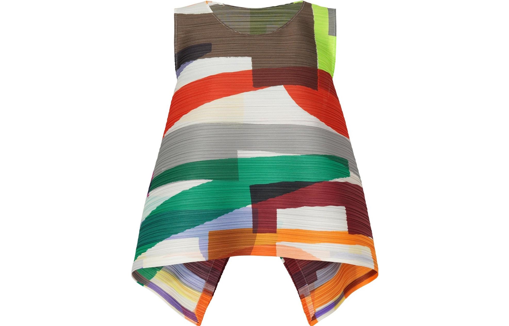 Женская футболка SS23, разноцветная Pleats Please Issey Miyake, мультиколор
Женская футболка SS23, разноцветная Pleats Please Issey Miyake, мультиколор