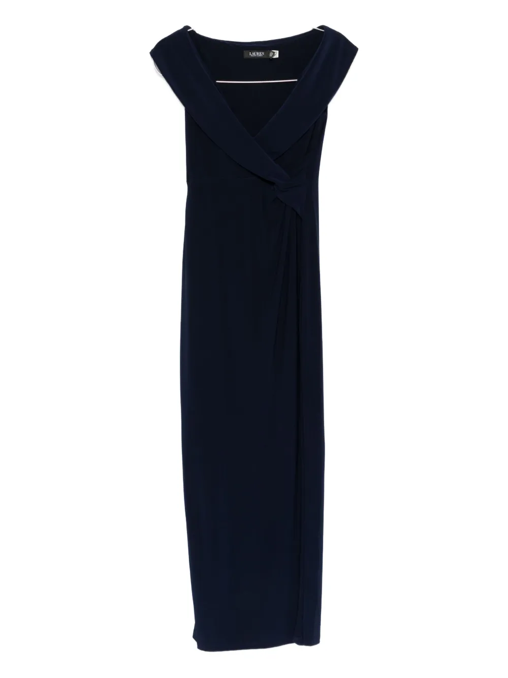 Платье макси с V-образным вырезом Lauren Ralph Lauren, синий
Платье макси с V-образным вырезом Lauren Ralph Lauren, синий