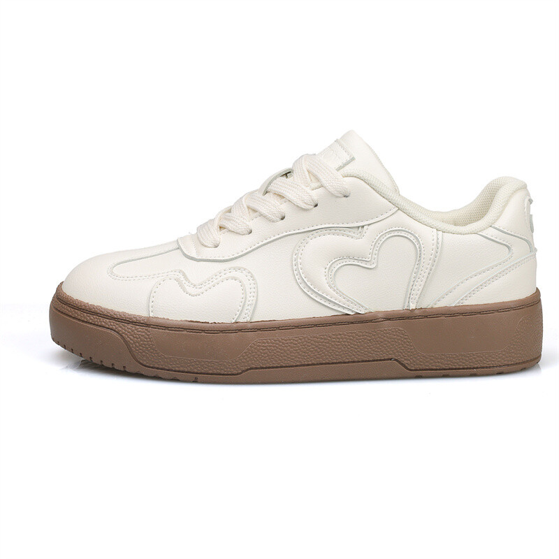 Кеды B10CROWN Skateboard Shoes Women's Low-Top, бежевый 
Кеды B10CROWN Skateboard Shoes Women's Low-Top, бежевый