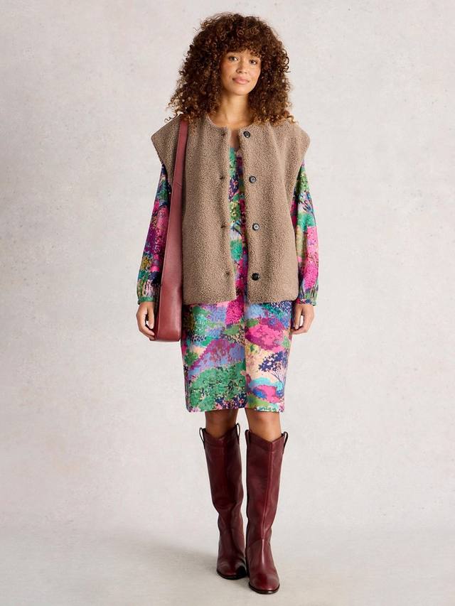 Борг жилет с V-образным вырезом White Stuff
Борг жилет с V-образным вырезом White Stuff