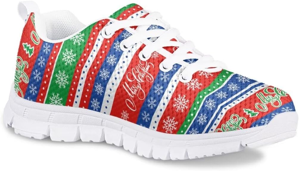 Милые детские кроссовки для повседневной носки, модные спортивные и беговые легкие дышащие обувь Animepark, Merry Christmas Snowflake Stripe
Милые детские кроссовки для повседневной носки, модные спортивные и беговые легкие дышащие обувь Animepark, Merry Christmas Snowflake Stripe