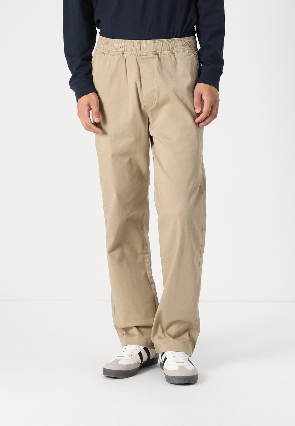 Брюки STRAIGHT PULL ON PANT Hollister Co., бежевый 
Брюки STRAIGHT PULL ON PANT Hollister Co., бежевый