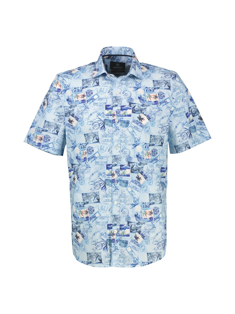 Рубашка на пуговицах классического кроя LERROS, Blue/Sky blue
Рубашка на пуговицах классического кроя LERROS, Blue/Sky blue