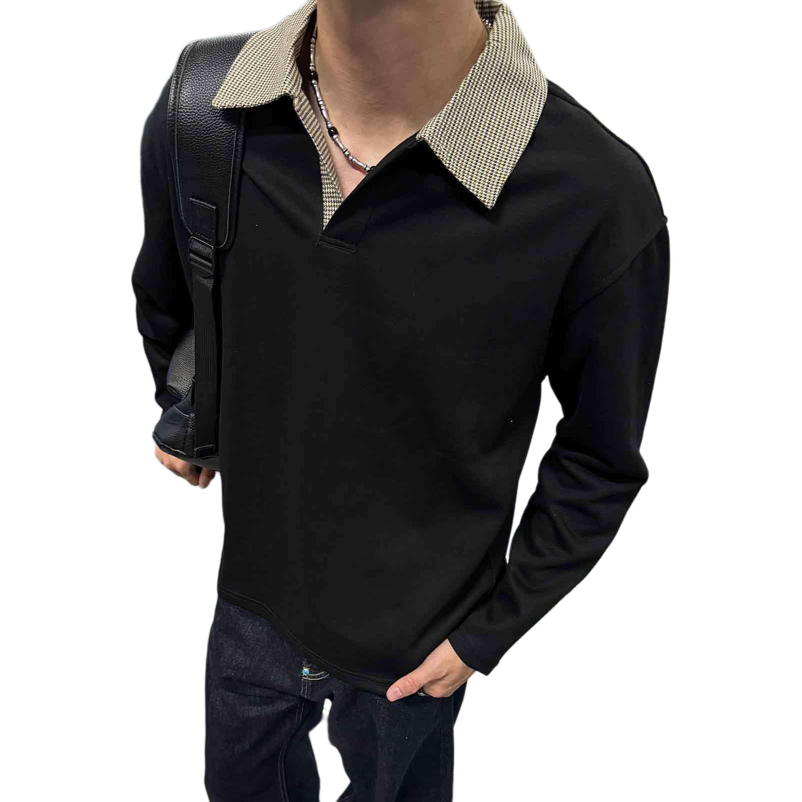 NEVER RULE Футболка-поло Unisex Black Polo Collar Moderate Straight Fit
NEVER RULE Футболка-поло Unisex Black Polo Collar Moderate Straight Fit