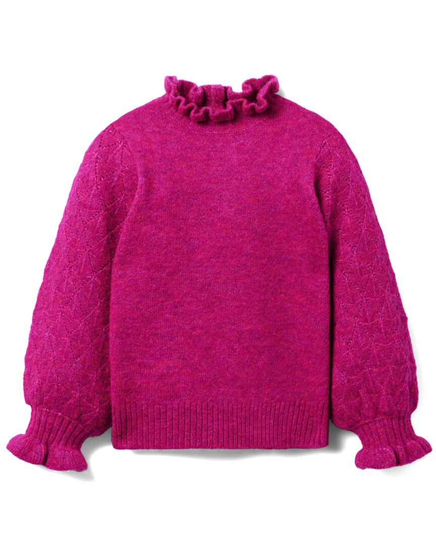 Свитер с оборками и рукавами-пуантами от Janie and Jack, красный
Свитер с оборками и рукавами-пуантами от Janie and Jack, красный