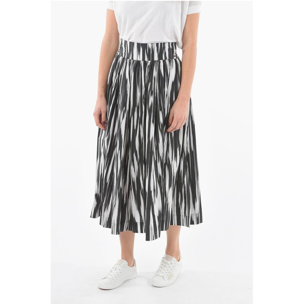 Юбка-клеш из хлопка Popeline с завязками на талии Woolrich, черно-белое
Юбка-клеш из хлопка Popeline с завязками на талии Woolrich, черно-белое