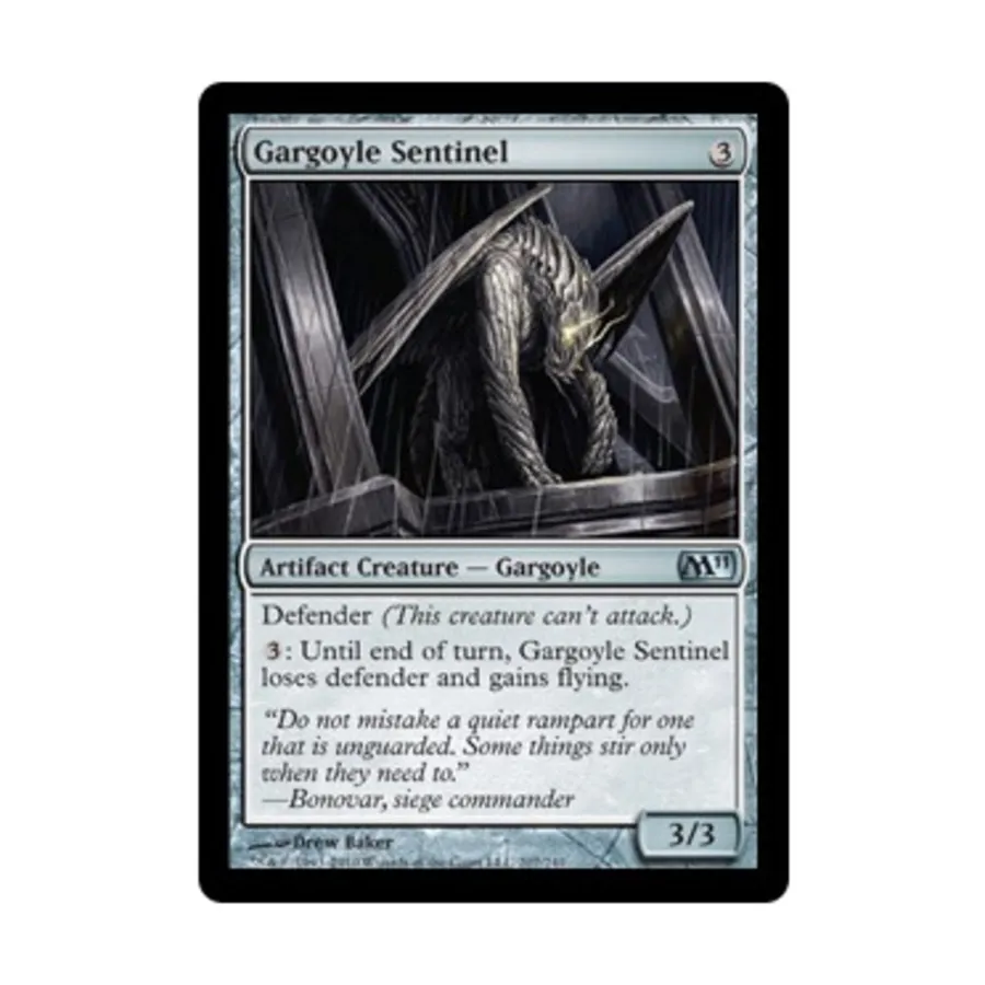 CCG Горгулья-страж (U), MTG - Magic 2011
CCG Горгулья-страж (U), MTG - Magic 2011