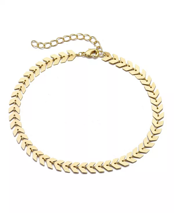 Позолоченный регулируемый браслет на лодыжку с цепочкой «рыбий хвост» Adornia, gold
Позолоченный регулируемый браслет на лодыжку с цепочкой «рыбий хвост» Adornia, gold