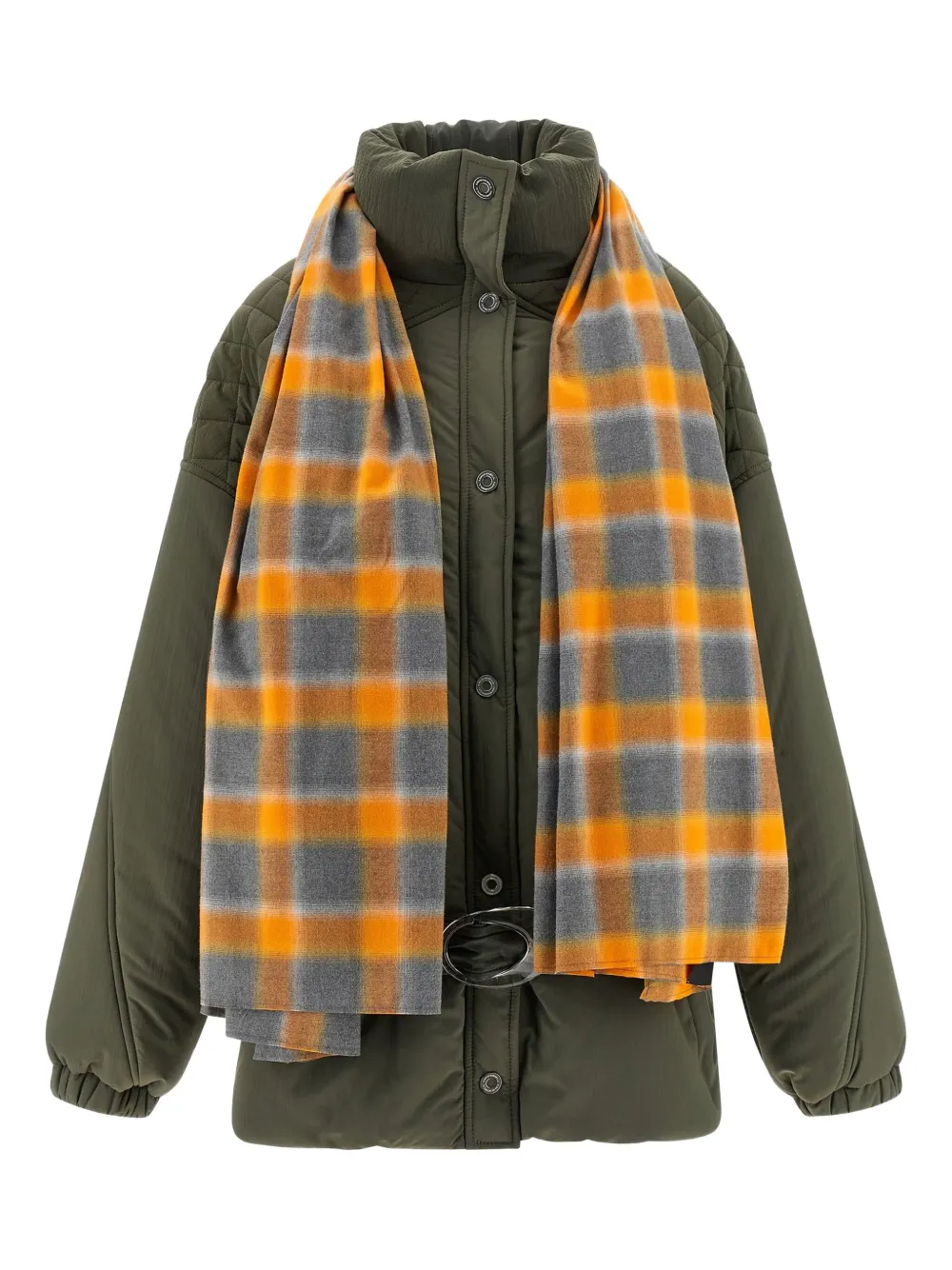 Пуховик Amy с шарфом Marbell, зеленый
Пуховик Amy с шарфом Marbell, зеленый