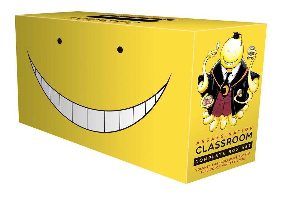 Манга Assassination Classroom Manga Box Set 
Манга Assassination Classroom Manga Box Set