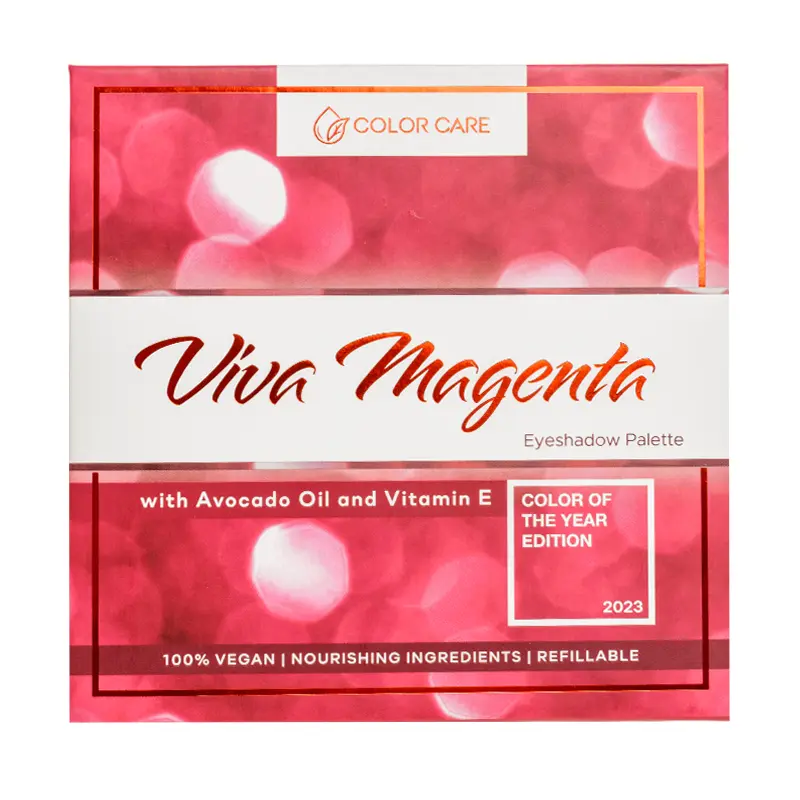 Веганская палетка теней для век Color Care Viva Magenta, 22,5 гр
Веганская палетка теней для век Color Care Viva Magenta, 22,5 гр