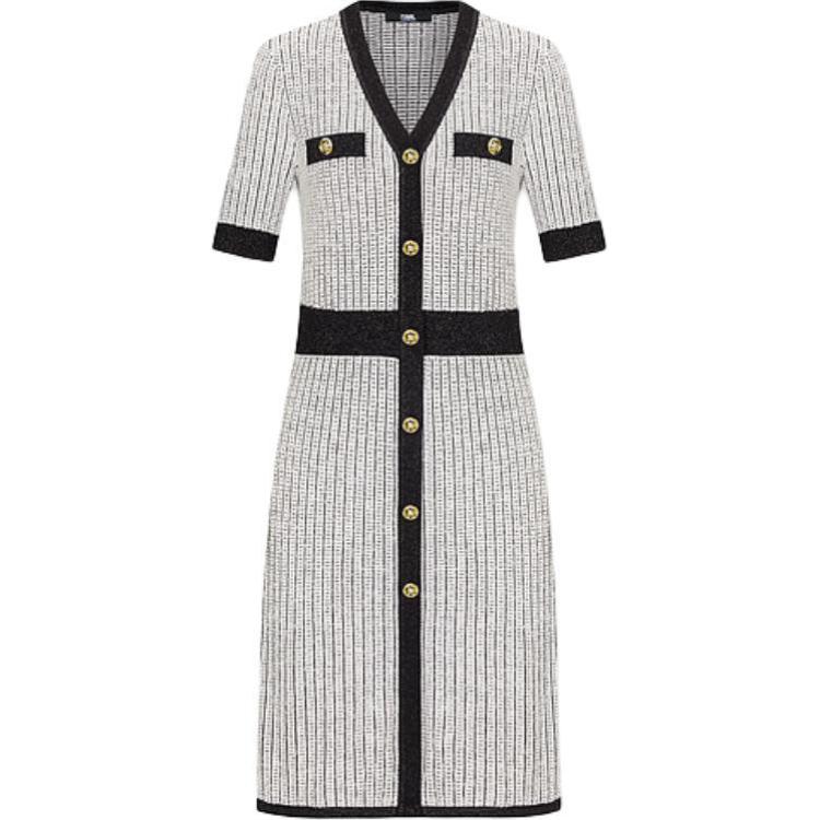 KARL LAGERFELD Короткое платье с короткими рукавами женское черно-белое KARL LAGERFELD / Karl Lagerfeld Jeans
KARL LAGERFELD Короткое платье с короткими рукавами женское черно-белое KARL LAGERFELD / Karl Lagerfeld Jeans