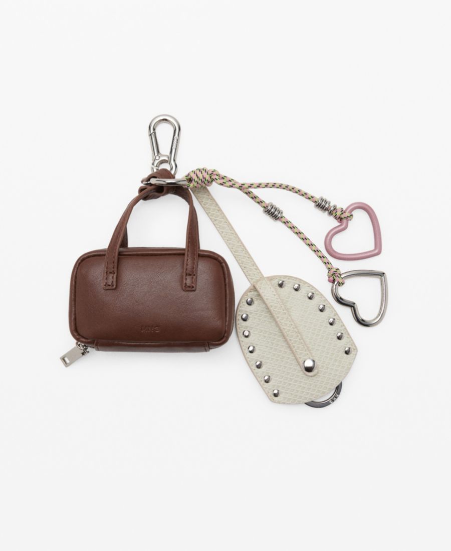 Женская сумка для ключей с несколькими подвесками MANGO, Brown
Женская сумка для ключей с несколькими подвесками MANGO, Brown