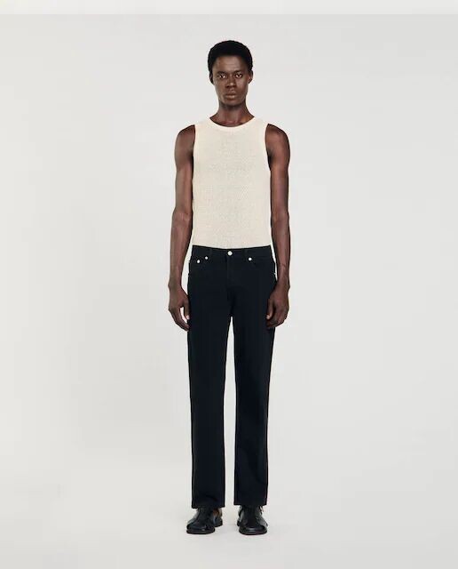 Обычные мужские джинсы Sandro, черный
Обычные мужские джинсы Sandro, черный